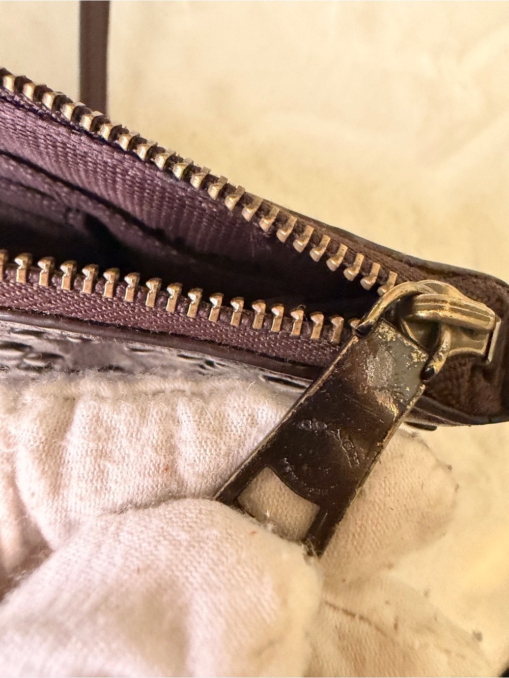 Coach Kylie Studded Crossbody Bag in Dark Purple - Picture 16 of 16